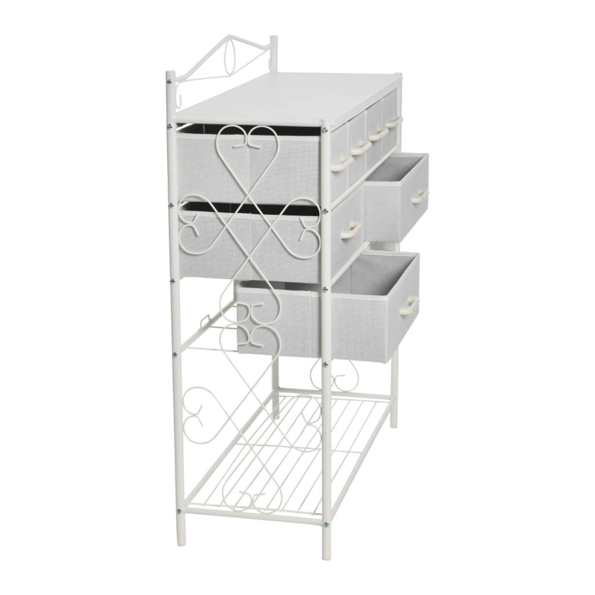Household Essentials Victoria 8-Drawer Dresser with Shelf